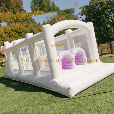Kinderparty aufblasbarer Hindernisplatz mit Hinterhof Baby Bouncer Combo in lebendigen Farben