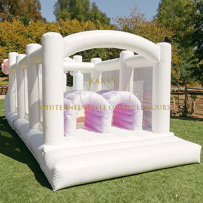 Kinderparty aufblasbarer Hindernisplatz mit Hinterhof Baby Bouncer Combo in lebendigen Farben