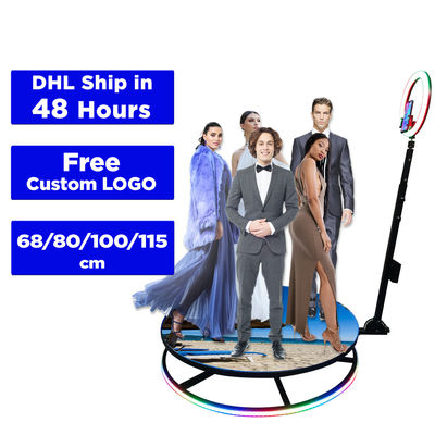 Farbmalerei Aufkleber Hochzeiten Live-Streaming Spin-Kamera-Stand für Partys