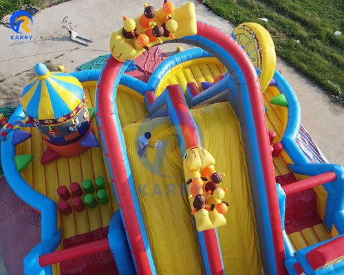 CE-zertifizierte beliebte aufblasbare Wasserpark-Hindernisbahn für Kinder und Erwachsene