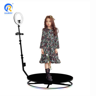360 Video Photobooth Automatik mit Led Ipad Kamera perfekt für Veranstaltungen und Partys