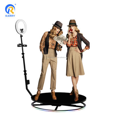 360 Video Photobooth Automatik mit Led Ipad Kamera perfekt für Veranstaltungen und Partys
