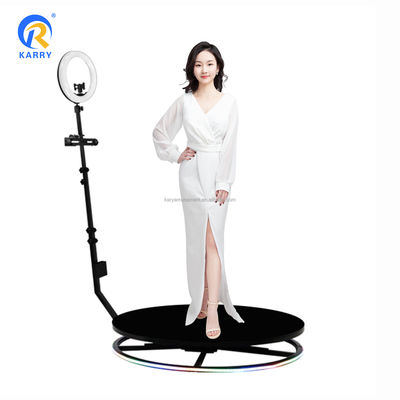 360 Video Photobooth Automatik mit Led Ipad Kamera perfekt für Veranstaltungen und Partys