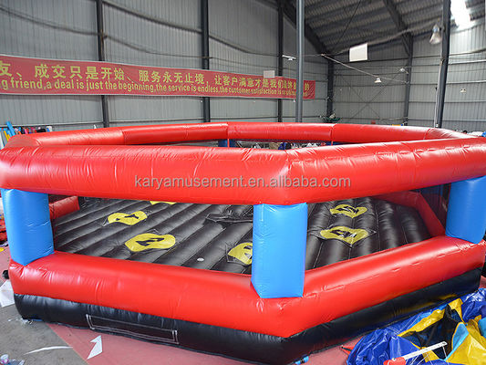 Geschlechtsneutrale PVC aufblasbare Meltdown-Maschinenmatte mit Wipeout-Wäscher-Arm-Eliminator