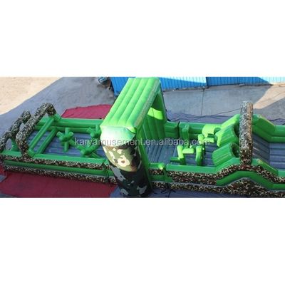 Individuelle Größe Außen aufblasbare Kamm Hinderniskurs für kommerzielle Partei Miete