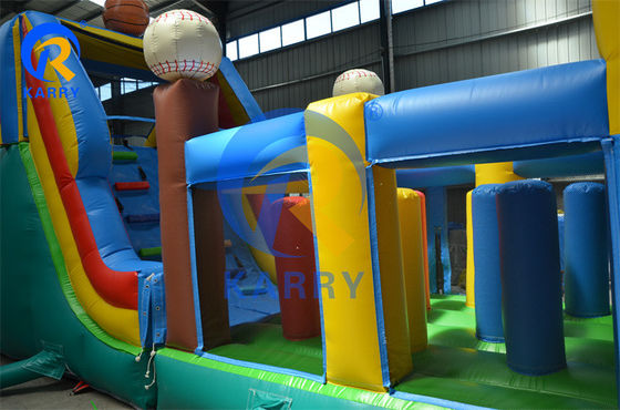 Unterhaltung aufblasbarer Sprung-Sprung-Sprung-Springer für Kinder Sport Spiele Party PORTABLE Spiel