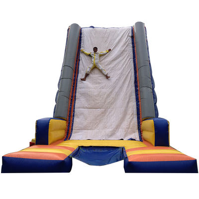 Benutzerdefiniertes Logo akzeptiert aufblasbare klebrige Wand und Kletterwand für Outdoor-Erwachsenenspiele