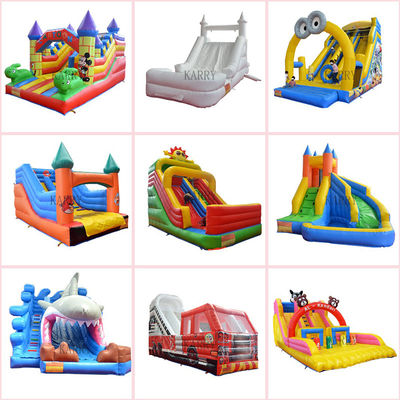 Personalisiertes Logo PVC Wasserpark Aufblasbare Spielrutsche N-Rutsche für große Kinder Endloser Spaß