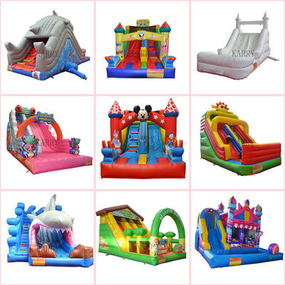 Personalisiertes Logo PVC Wasserpark Aufblasbare Spielrutsche N-Rutsche für große Kinder Endloser Spaß