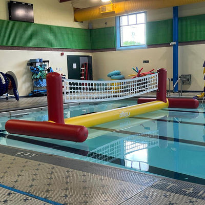 Wasser- und Landaktivitäten Aufblasbare Strandvolleyballnetze mit individuellem Design