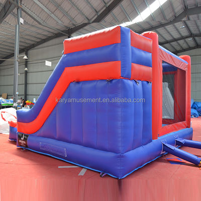 See/Luft/Express-Schifffahrt Spiderman Aufblasbares Schloss-Slide für Innenfeste