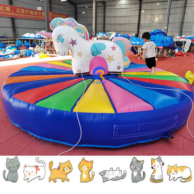 Aufblasbarer Trampolinbouncer mit Zubehör Bläser Reparaturkits Packungstüte