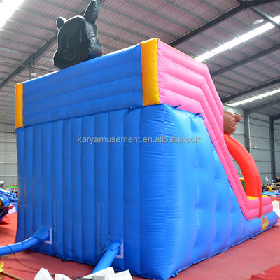 32ft 3 Bears Bouncer Trampolin Haus mit doppelter Spur aufblasbare Rutschen und langlebige