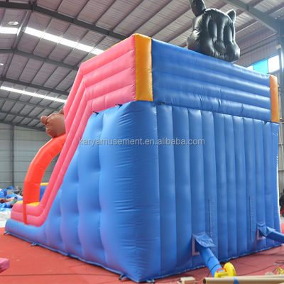 32ft 3 Bears Bouncer Trampolin Haus mit doppelter Spur aufblasbare Rutschen und langlebige