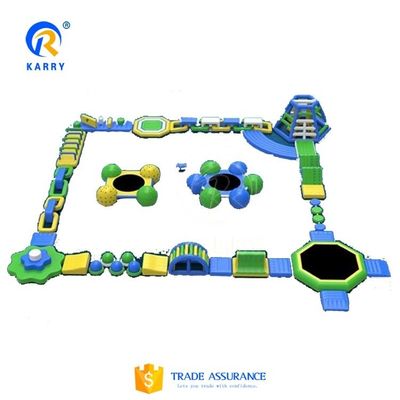 Unterhaltung aufblasbarer Wasserpark mit Bläser und Reparatur-Kit Max. Kapazität 100-500 kg