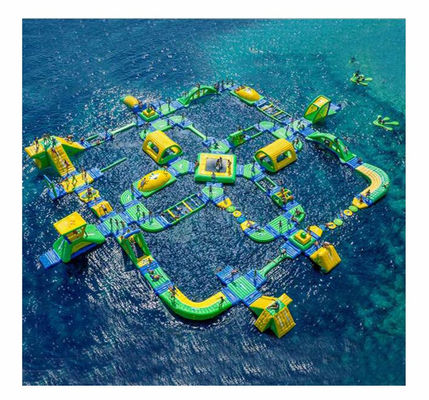 Unterhaltung aufblasbarer Wasserpark mit Bläser und Reparatur-Kit Max. Kapazität 100-500 kg