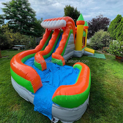 14 Jahre auf Commercial Party Vermietung aufblasbare Burgen Wasserrutsche Sprungburgenhaus