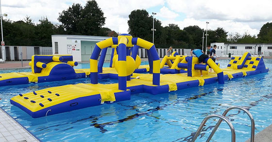 Außen aufblasbarer Wasserpark sehr großer Wasservergnügungspark für Erwachsene und Kinder