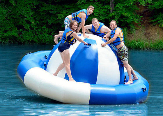 Kundengröße aufblasbare Spinnboot-Wasserspiele mit maximaler Kapazität von 100-500 kg