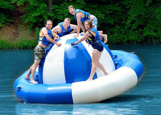 Kundengröße aufblasbare Spinnboot-Wasserspiele mit maximaler Kapazität von 100-500 kg