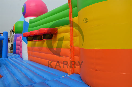 Erleben Sie den Nervenkitzel unseres aufblasbaren Wasserparks, perfekt für Erwachsenen-Party-Vermietungen.