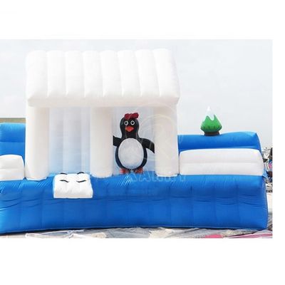 Polarbär aufblasbare Wasserwelt mit individuellen Wasserrutschen