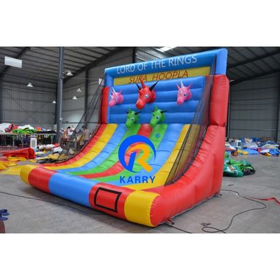 Spannende Super Hoopla Kinderspielzeug Wasserpark aufblasbare Ring-Wurf-Spiel für Sportspiele