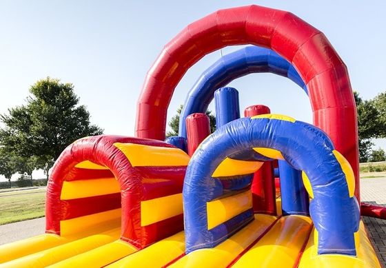 OEM akzeptabel 64ft lang aufblasbar Hindernisplatz Spiele für Kinder Vergnügungspark Thema