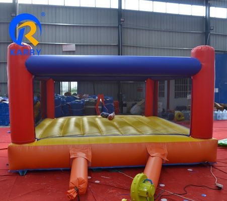 Erwachsene und Kinder Aufblasbare Interaktive Spiele Boxring Sprungbett Trampolin
