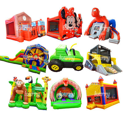 Commercial Inflatable Castle Combo Collection mit Bläser Reparaturkits und benutzerdefiniertes Logo