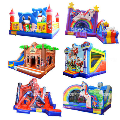 Commercial Inflatable Castle Combo Collection mit Bläser Reparaturkits und benutzerdefiniertes Logo