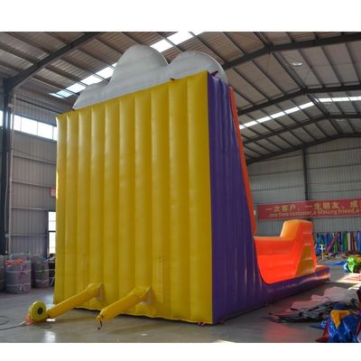 14 Jahre hoch angepasste Farbe aufblasbare Kletterwand für Sport Spiel angepasst