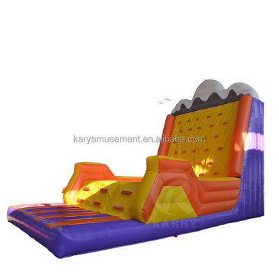 Teambuilding-Spiele Aufblasbare Felsklettern Wand Berg mit langlebigem PVC-Material
