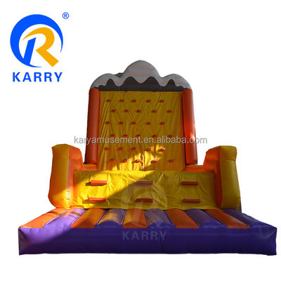 Teambuilding-Spiele Aufblasbare Felsklettern Wand Berg mit langlebigem PVC-Material