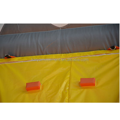 Teambuilding-Spiele Aufblasbare Felsklettern Wand Berg mit langlebigem PVC-Material