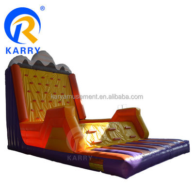 Teambuilding-Spiele Aufblasbare Felsklettern Wand Berg mit langlebigem PVC-Material