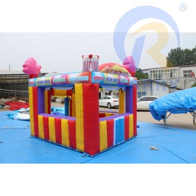 14 Jahre hoch Aufblasbare Leckerbissen-Shop-Stand Stand PORTABLE und einfach einzurichten