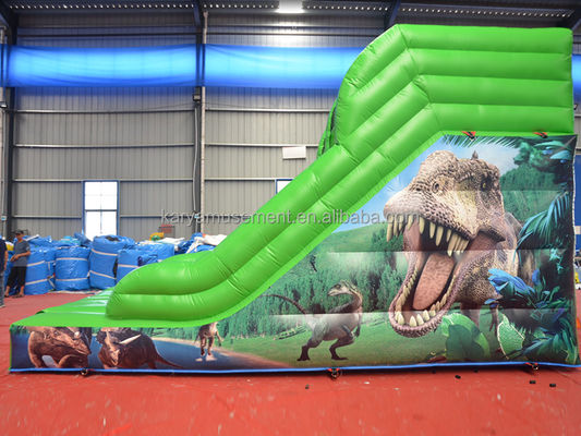 Maximalkapazität 100-500 kg Aufblasbarer kleiner Rutsch-Wasserpark für Kinderunterhaltung