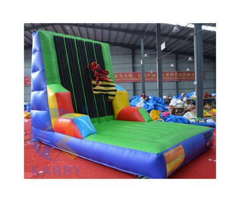 5-10 Passagiere dürfen aufblasbare PVC-Kletterwand für Outdoor-Interaktive Spiele nutzen