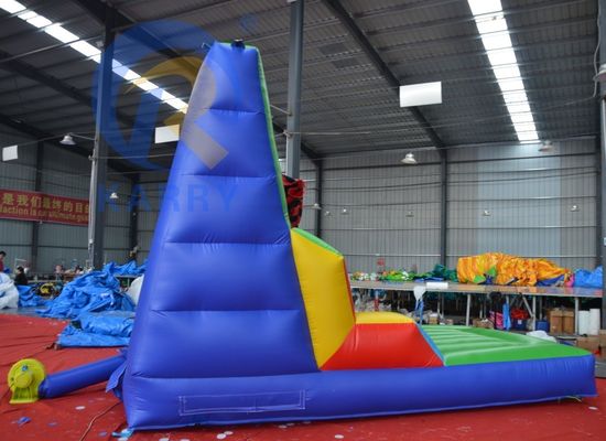 5-10 Passagiere dürfen aufblasbare PVC-Kletterwand für Outdoor-Interaktive Spiele nutzen
