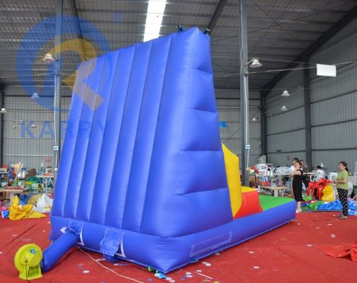 5-10 Passagiere dürfen aufblasbare PVC-Kletterwand für Outdoor-Interaktive Spiele nutzen