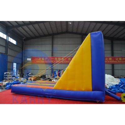 Outdoor-Spielplatz Aktivitäten Aufblasbare Hügel Klettern Wand Spiel für Teambuilding