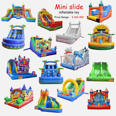 Commercial Occasion Aufblasbare Schloss-Slide-Kombination für individuelle Logo-Bedürfnisse