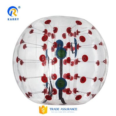Dia 1m/1.1m/1.2m/1.5m/1.6m/1.8m Aufblasbare Knocker Bubble Ball für Fußball Bumper Balls