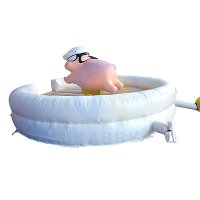 Kommerzielle interaktive mechanische Schweine aufblasbare Reitmaschine für den Karneval Spaß