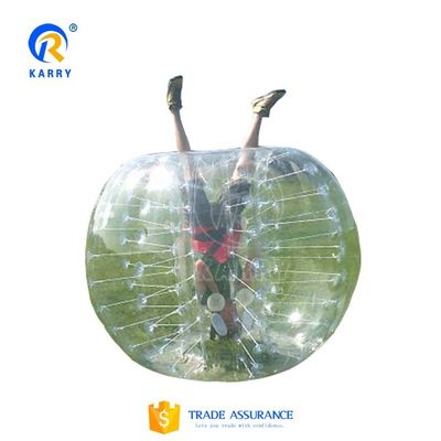 Sportliche Aktivitäten Heißes PVC TPU Aufblasbare Erwachsene Körper Zorb Fußball Menschliche Blase Stoßfänger Ball