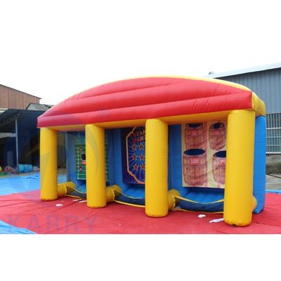 Karneval aufblasbares Baseball Fußball Basketball Schießspiel für den Freien Spielplatz