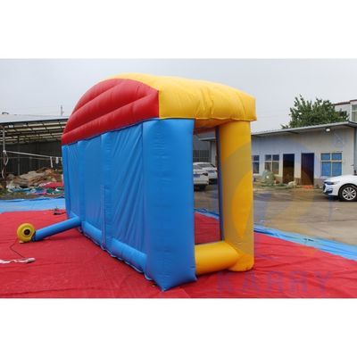 Karneval aufblasbares Baseball Fußball Basketball Schießspiel für den Freien Spielplatz
