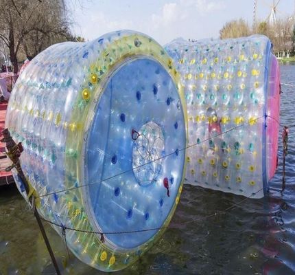 Gelb oder angepasste Farbe Luftdichte aufblasbare Wasserspiele für Outdoor-Übungen