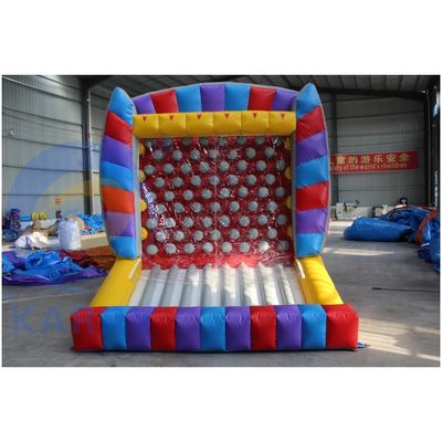 Customized Orange aufblasbare Sport-Spiel für die Familie Karneval Schießen und Score Spaß